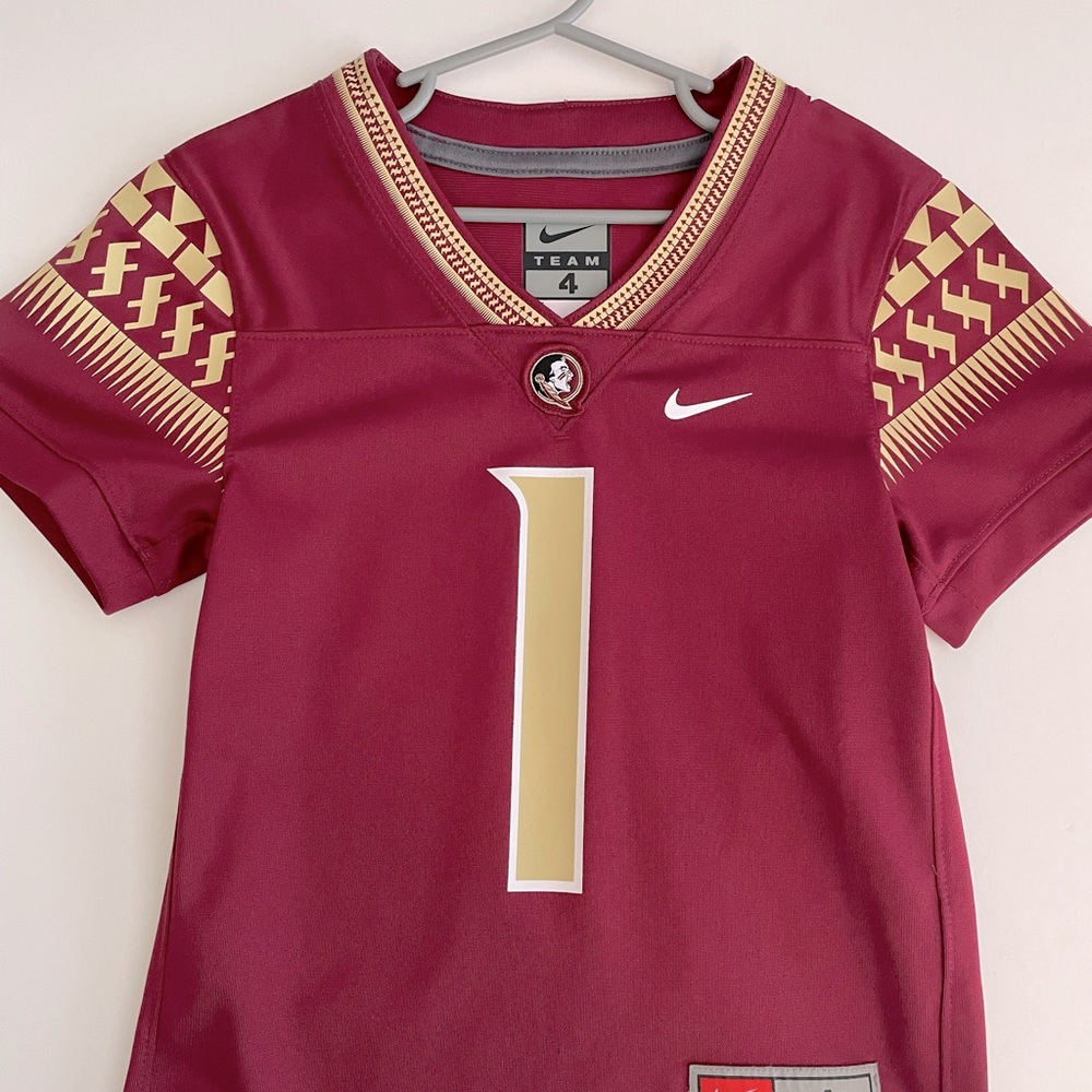 Nike Florida State Seminoles Football Youth Boys Jersey-Size 4